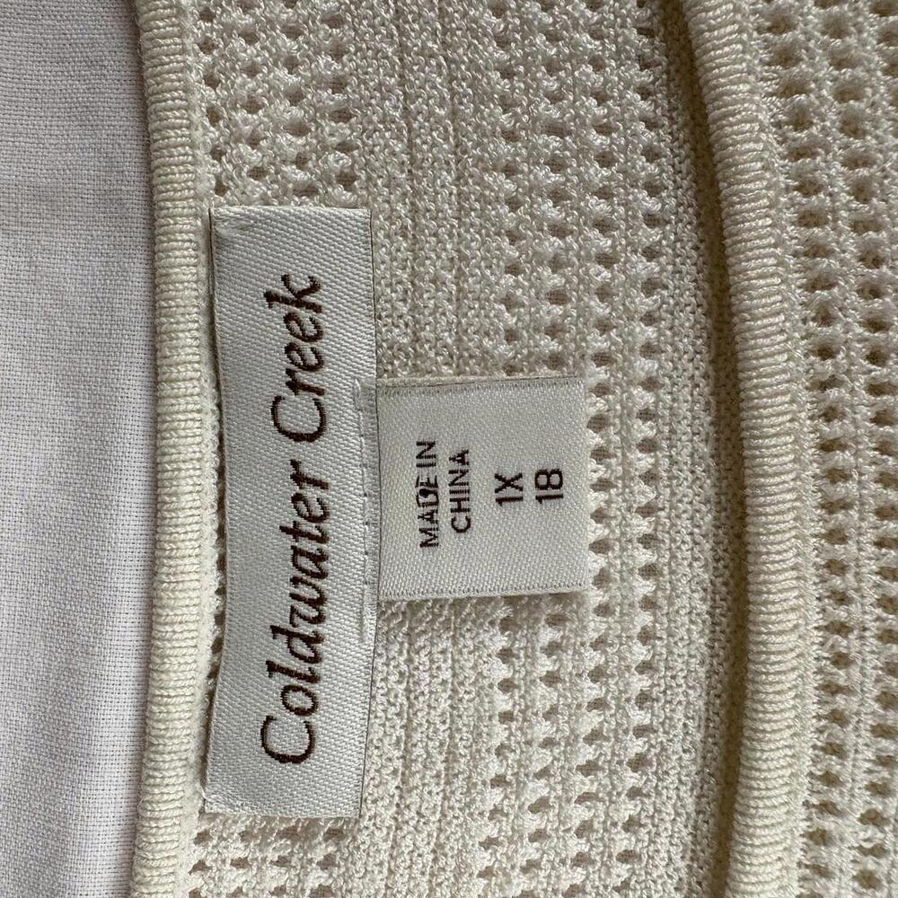 Coldwater Creek Women's Silk Blend Top - Size 1X - Picture 3 of 5